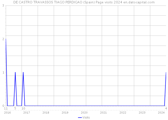 DE CASTRO TRAVASSOS TIAGO PERDIGAO (Spain) Page visits 2024 