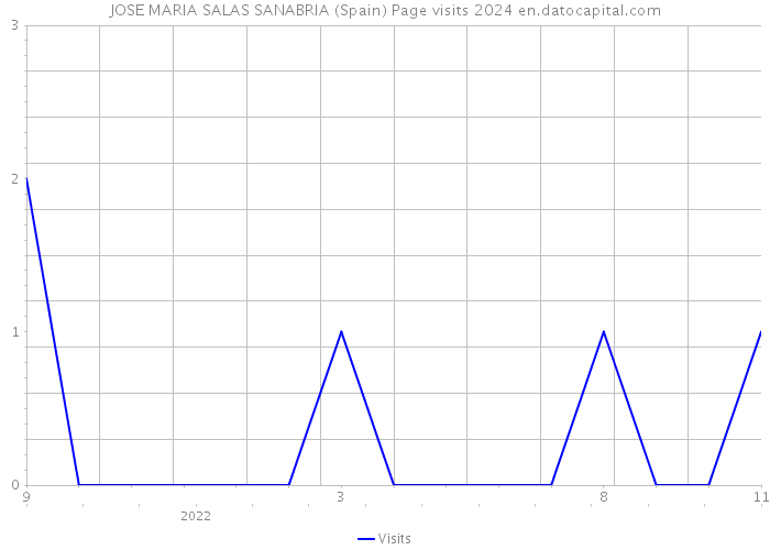 JOSE MARIA SALAS SANABRIA (Spain) Page visits 2024 