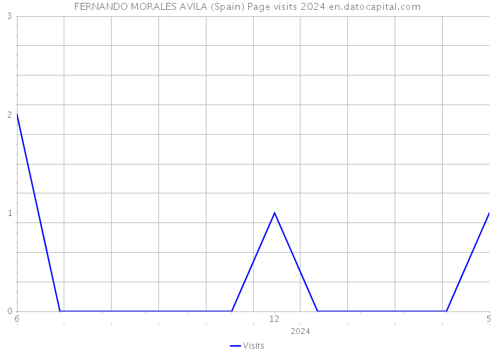 FERNANDO MORALES AVILA (Spain) Page visits 2024 