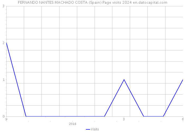 FERNANDO NANTES MACHADO COSTA (Spain) Page visits 2024 