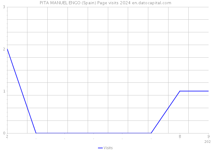 PITA MANUEL ENGO (Spain) Page visits 2024 