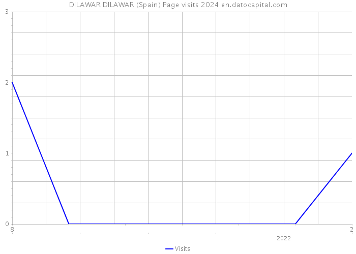 DILAWAR DILAWAR (Spain) Page visits 2024 