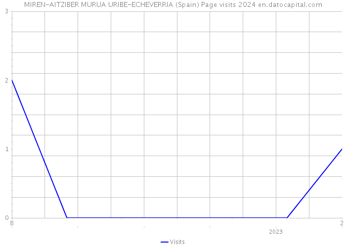 MIREN-AITZIBER MURUA URIBE-ECHEVERRIA (Spain) Page visits 2024 