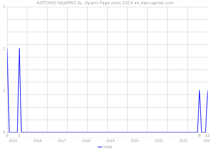 ANTONIO NAJARRO SL. (Spain) Page visits 2024 