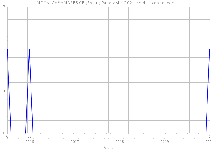 MOYA-CAñAMARES CB (Spain) Page visits 2024 
