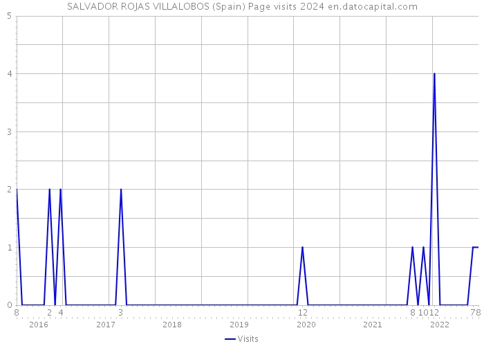 SALVADOR ROJAS VILLALOBOS (Spain) Page visits 2024 