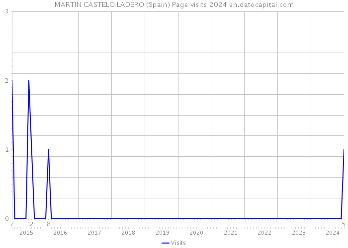 MARTIN CASTELO LADERO (Spain) Page visits 2024 