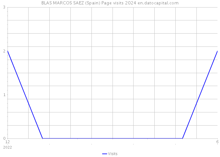 BLAS MARCOS SAEZ (Spain) Page visits 2024 