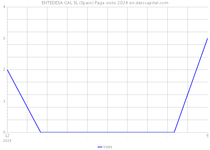ENTEDESA GAL SL (Spain) Page visits 2024 