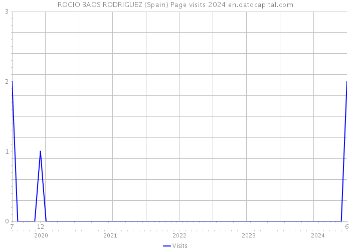 ROCIO BAOS RODRIGUEZ (Spain) Page visits 2024 