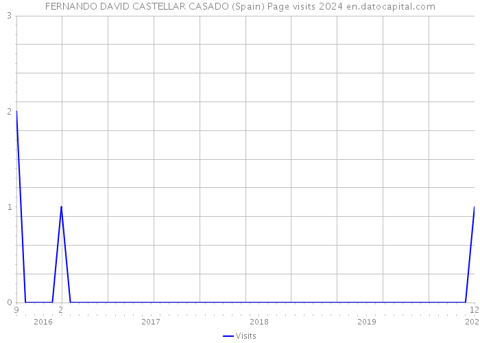 FERNANDO DAVID CASTELLAR CASADO (Spain) Page visits 2024 