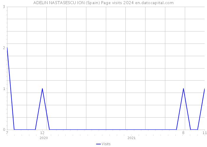 ADELIN NASTASESCU ION (Spain) Page visits 2024 