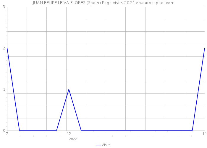 JUAN FELIPE LEIVA FLORES (Spain) Page visits 2024 