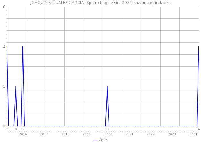 JOAQUIN VIÑUALES GARCIA (Spain) Page visits 2024 