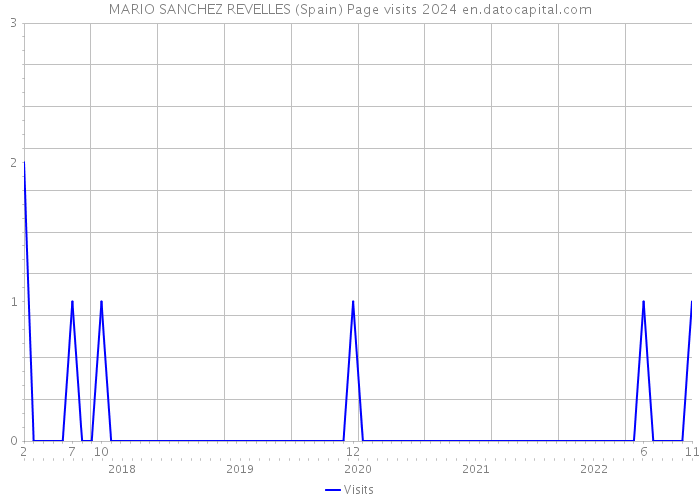 MARIO SANCHEZ REVELLES (Spain) Page visits 2024 