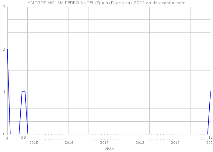 AMOROS MOLINA PEDRO ANGEL (Spain) Page visits 2024 