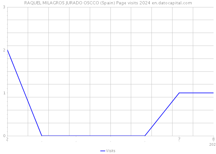 RAQUEL MILAGROS JURADO OSCCO (Spain) Page visits 2024 