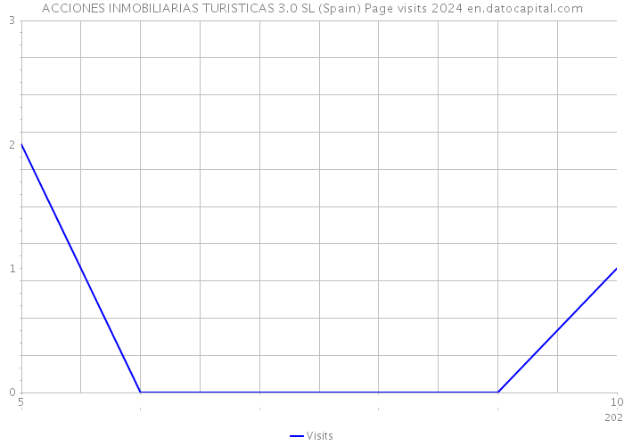 ACCIONES INMOBILIARIAS TURISTICAS 3.0 SL (Spain) Page visits 2024 