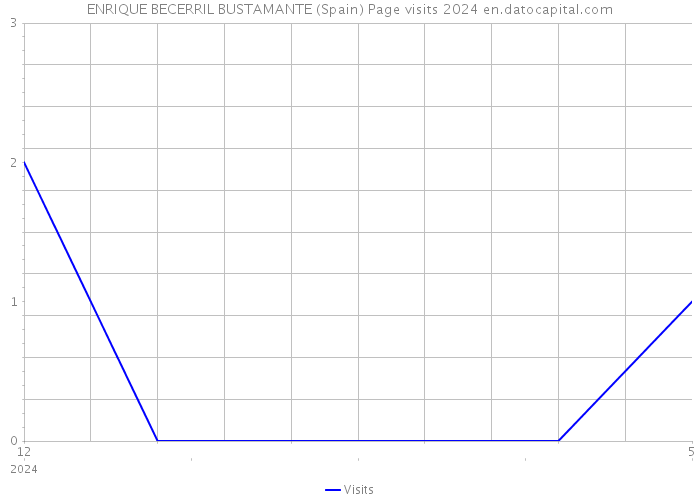 ENRIQUE BECERRIL BUSTAMANTE (Spain) Page visits 2024 