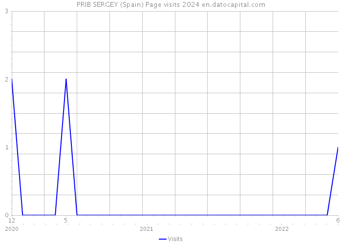 PRIB SERGEY (Spain) Page visits 2024 