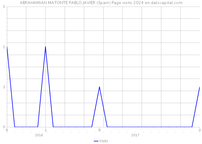 ABRAHAMIAN MATONTE PABLO JAVIER (Spain) Page visits 2024 