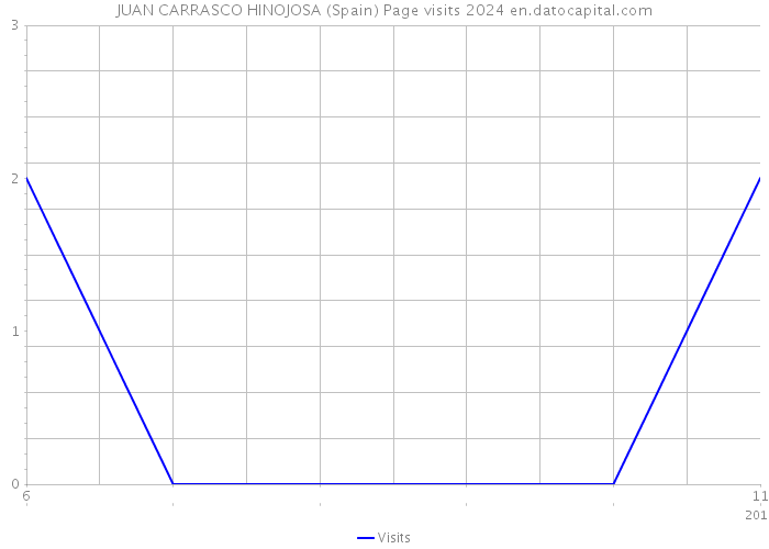 JUAN CARRASCO HINOJOSA (Spain) Page visits 2024 