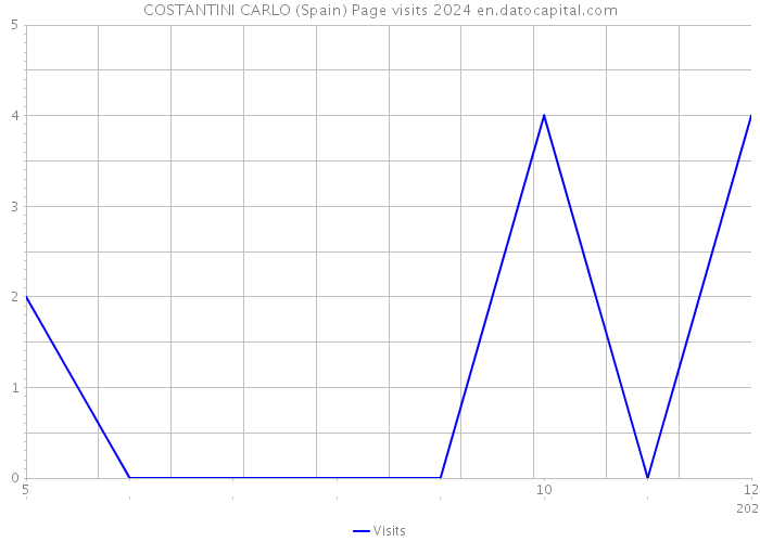 COSTANTINI CARLO (Spain) Page visits 2024 