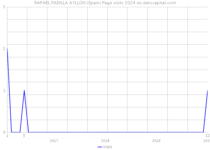 RAFAEL PADILLA AYLLON (Spain) Page visits 2024 