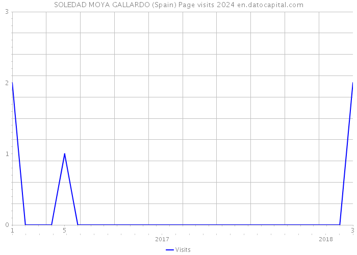 SOLEDAD MOYA GALLARDO (Spain) Page visits 2024 
