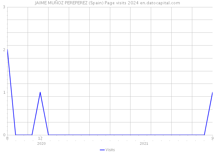 JAIME MUÑOZ PEREPEREZ (Spain) Page visits 2024 