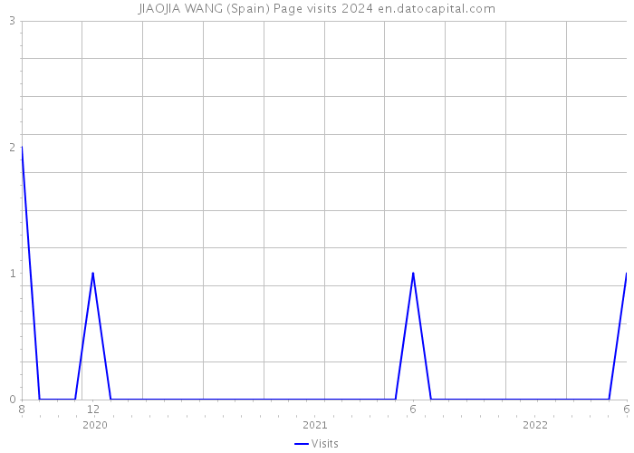 JIAOJIA WANG (Spain) Page visits 2024 