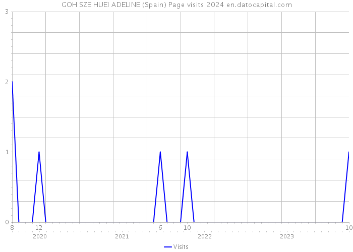 GOH SZE HUEI ADELINE (Spain) Page visits 2024 