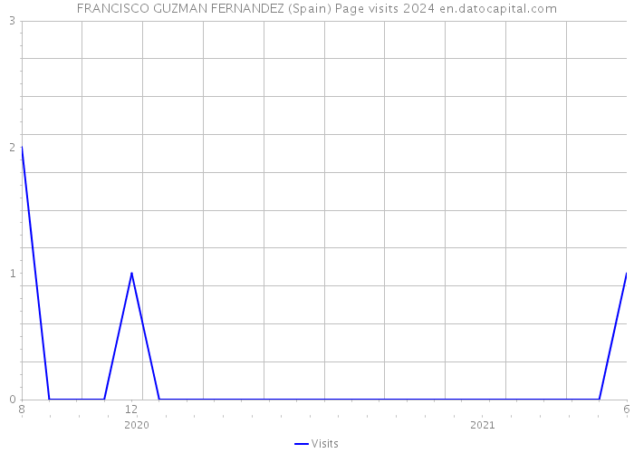 FRANCISCO GUZMAN FERNANDEZ (Spain) Page visits 2024 