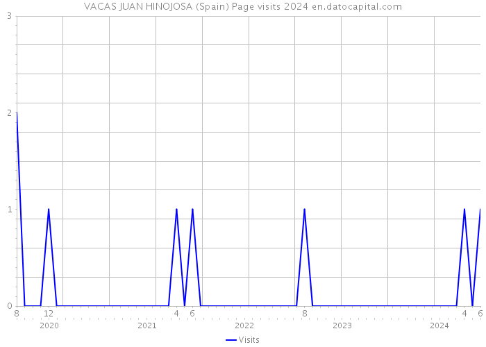 VACAS JUAN HINOJOSA (Spain) Page visits 2024 