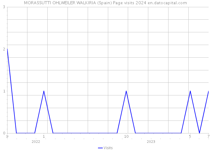 MORASSUTTI OHLWEILER WALKIRIA (Spain) Page visits 2024 