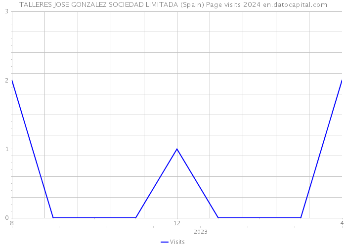TALLERES JOSE GONZALEZ SOCIEDAD LIMITADA (Spain) Page visits 2024 