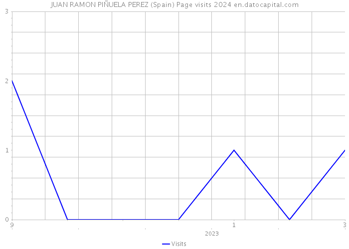 JUAN RAMON PIÑUELA PEREZ (Spain) Page visits 2024 