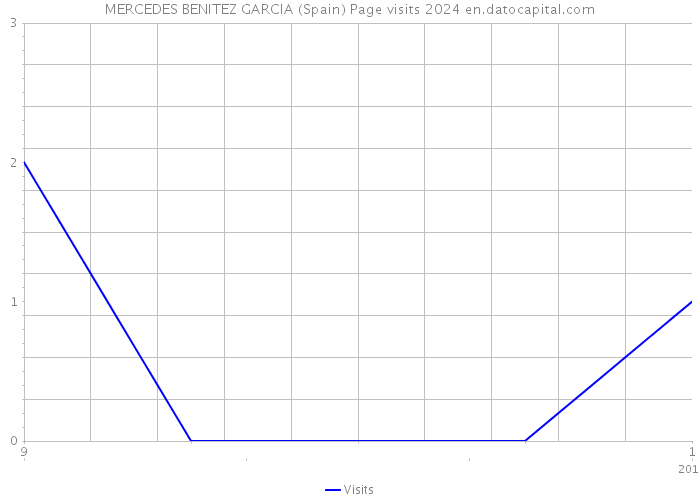 MERCEDES BENITEZ GARCIA (Spain) Page visits 2024 