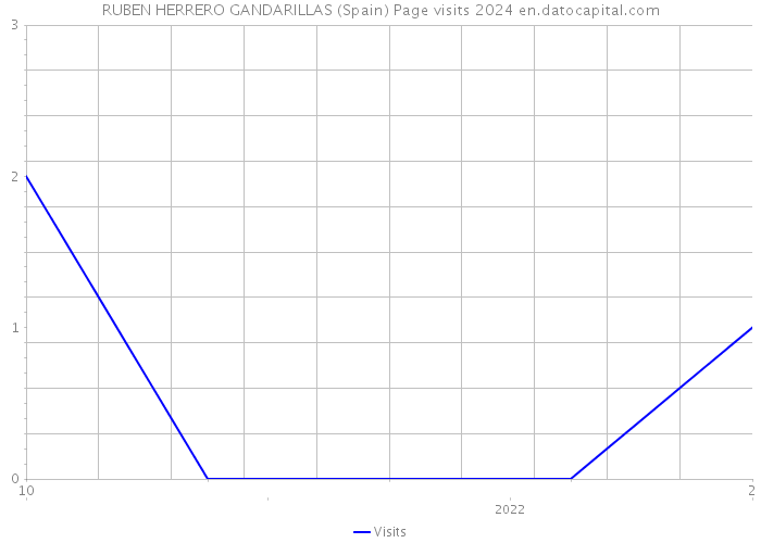 RUBEN HERRERO GANDARILLAS (Spain) Page visits 2024 