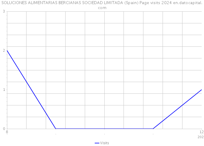 SOLUCIONES ALIMENTARIAS BERCIANAS SOCIEDAD LIMITADA (Spain) Page visits 2024 