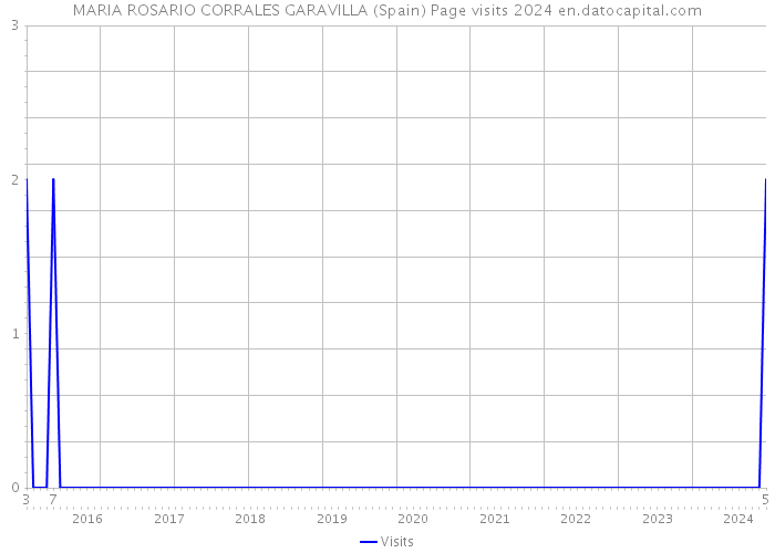 MARIA ROSARIO CORRALES GARAVILLA (Spain) Page visits 2024 
