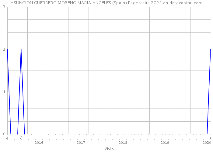 ASUNCION GUERRERO MORENO MARIA ANGELES (Spain) Page visits 2024 