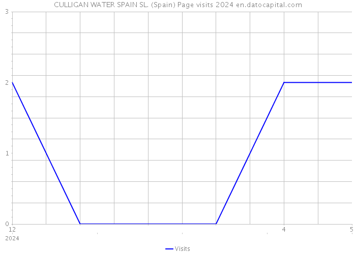 CULLIGAN WATER SPAIN SL. (Spain) Page visits 2024 