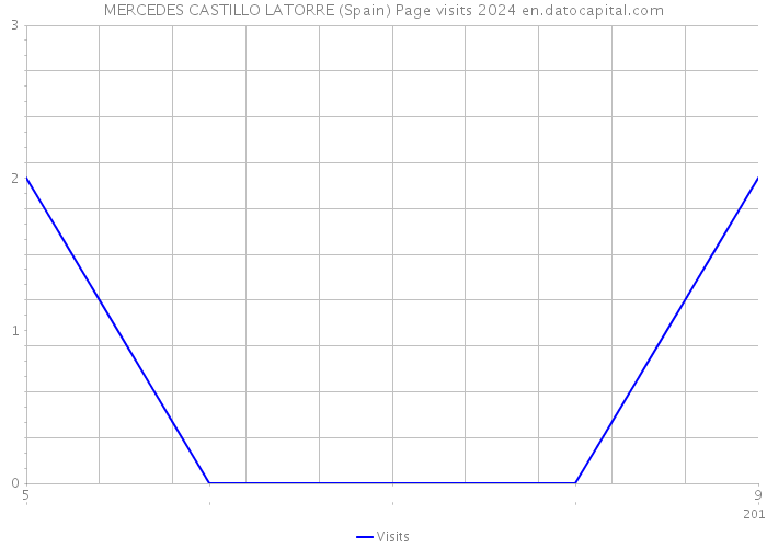 MERCEDES CASTILLO LATORRE (Spain) Page visits 2024 