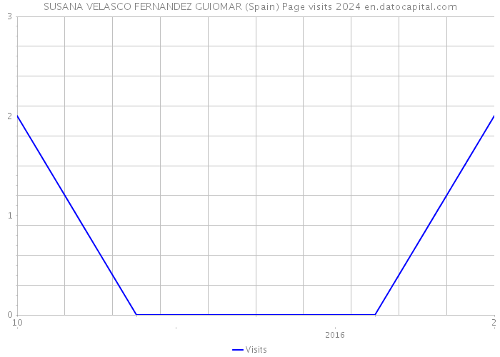 SUSANA VELASCO FERNANDEZ GUIOMAR (Spain) Page visits 2024 