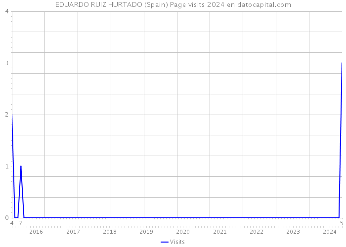 EDUARDO RUIZ HURTADO (Spain) Page visits 2024 