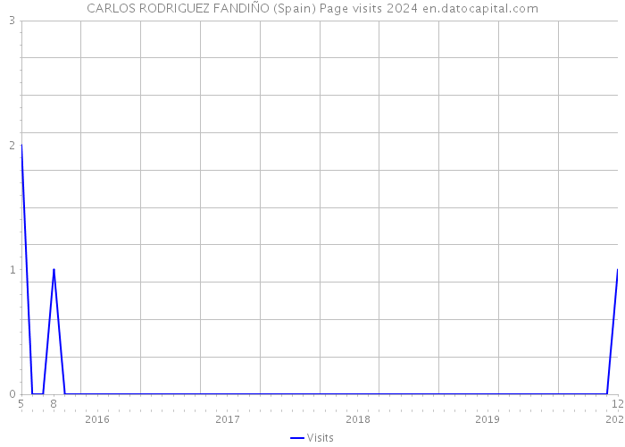 CARLOS RODRIGUEZ FANDIÑO (Spain) Page visits 2024 