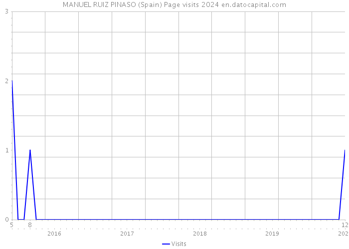 MANUEL RUIZ PINASO (Spain) Page visits 2024 