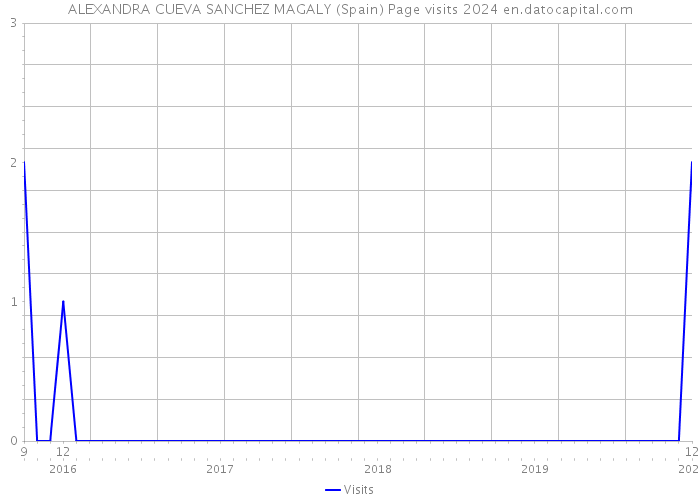 ALEXANDRA CUEVA SANCHEZ MAGALY (Spain) Page visits 2024 