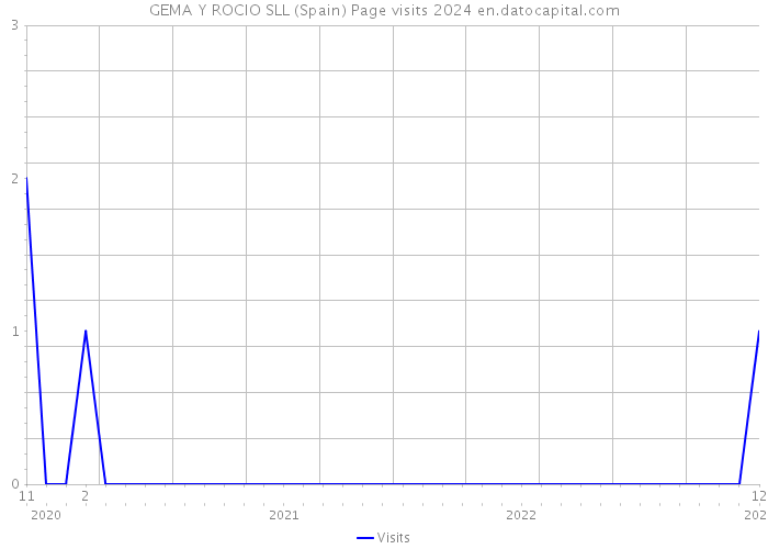 GEMA Y ROCIO SLL (Spain) Page visits 2024 